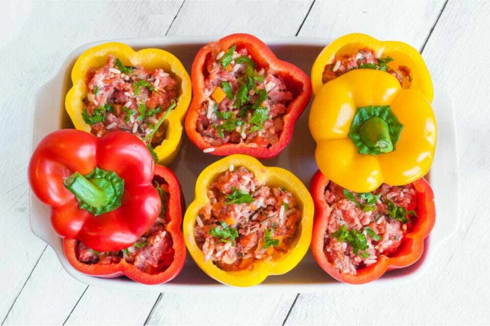 The Proper Way To Freeze Stuffed Peppers - The Rusty Spoon